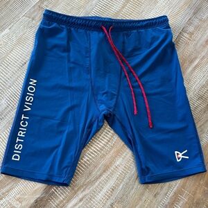 District Vision — men’s running 9” half tights